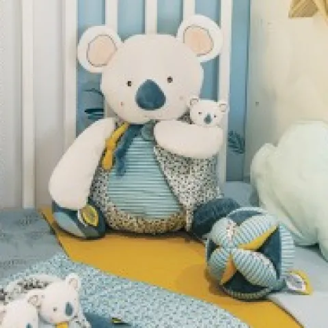Fashion Chaussons bébé avec hochets Yoca le koala - 0/6 mois Yoca Le Koala|Chaussons