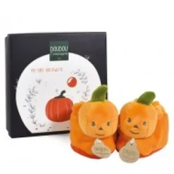 Online Chaussons bébé citrouilles - 0-6 mois Les Coffrets À Offrir|Chaussons
