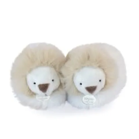 New Chaussons bébé en peluche Lion - Unicef - 0-6 mois Les Coffrets À Offrir|Cadeaux Naissance