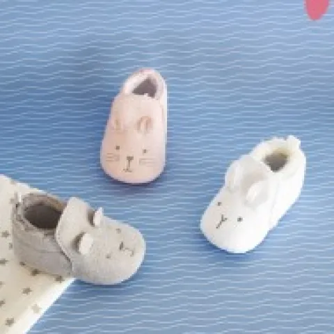 Best Coffret chaussons Bébé blancs - 0/6 mois Chaussons
