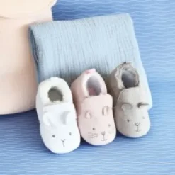 Best Coffret chaussons Bébé blancs - 0/6 mois Chaussons