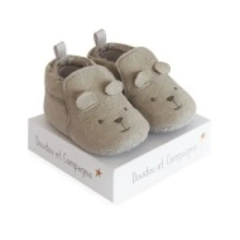 Clearance Coffret chaussons Bébé gris - 0/6 mois Chaussons