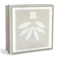 New Coffret Doudou lapin pétales Collector taupe - 28 cm Les Coffrets À Offrir|Cadeaux Naissance