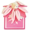 Hot Coffret Doudou lapin pétales Collector rose - 28 cm Les Iconiques|Lapin