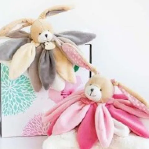 Hot Coffret Doudou lapin pétales Collector rose - 28 cm Les Iconiques|Lapin