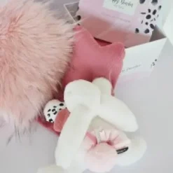 New Coffret Pantin Lapin rose - Happy Blush - 25 cm Les Coffrets À Offrir|Happy Doudou