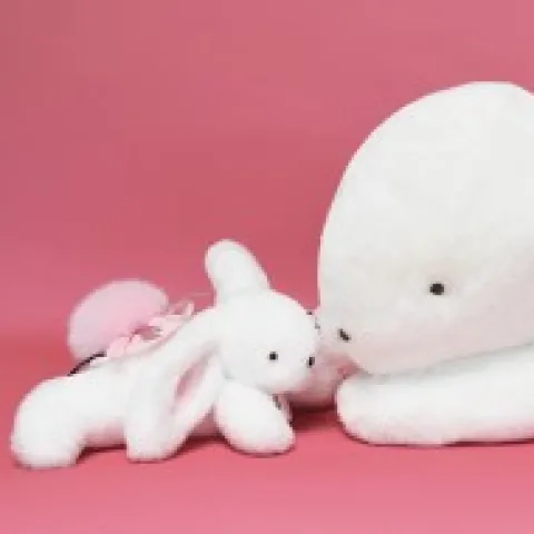 New Coffret Pantin Lapin rose - Happy Blush - 25 cm Les Coffrets À Offrir|Happy Doudou