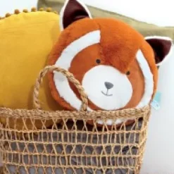 Hot Coussin bebe Panda roux - 30 cm Les Prix Doux|Collection Unicef
