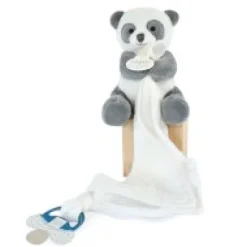 Clearance Doudou attache sucette peluche Panda - 12 cm - Unicef Collection Unicef|Attache Sucette