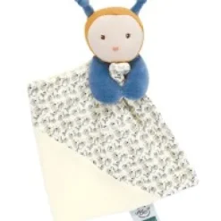 Hot Doudou bébé abeille Pollen en coton BIO - 20 cm - modèle aléatoire Les Prix Doux|Doudous Coton Bio