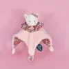 Clearance Doudou Chat rose - Cocon - Balle d'éveil - 3 EN 1 Les Petits Futés|Balles Sensorielles