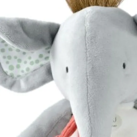 Sale Doudou elephant gris - 30 cm Couleurs Savane|Eléphant