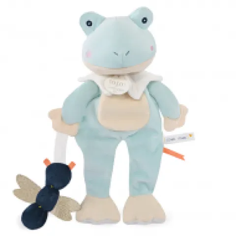 Best Doudou grenouille verte avec libellule - "Ma petite grenouille" Les Prix Doux|Hochets Et Pantins D'activités