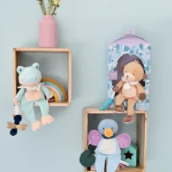 Hot Doudou Loutre marron avec poisson - "Ma petite Louloutre" Les Prix Doux|Hochets Et Pantins D'activités