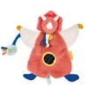 Fashion Doudou marionnette d'éveil Dinosaure Orange Lou - 25 cm Les Prix Doux|Calinosaure