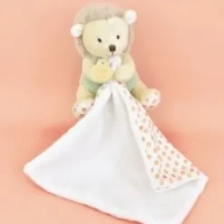 Clearance Doudou mouchoir hérisson vert et marron - 11 cm Rikikis & Méli Mélo|Hérisson