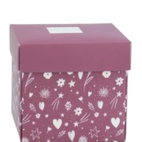 Online Doudou mouchoir- Mon petit ourson - Rouge bordeaux- 10 cm Ours