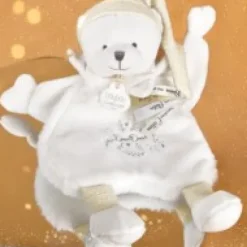 Online Doudou Ours cape Blanc - 25 cm - Collection Anniversaire Doudou® Anniversaire|Ours