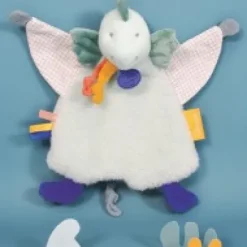 Fashion Doudou plat dinosaure vert Filou - 25 cm Les Prix Doux|Calinosaure