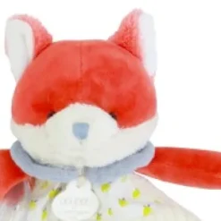 Outlet Doudou plat hochet billes -  Renard Romarin - 21 cm Dans Mon Jardin|Hochets Et Pantins D'activités