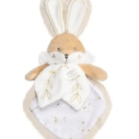 Online Doudou plat lapin de sucre blanc - 24 cm Lapin De Sucre|Lapin