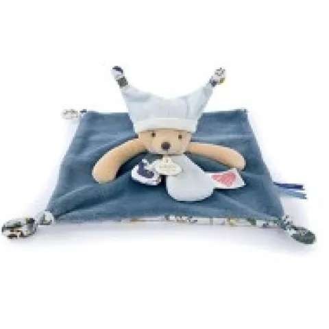 New Doudou plat Ours 3 histoires - Bleu Doudous À Histoires|Ours