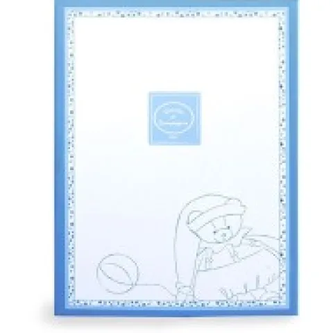 Sale Doudou plat ours Petit chou - Bleu - 27 cm Cerise Et Petit Chou|Ours
