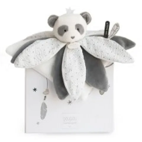New Doudou pétales Panda gris - Attrape-rêves - 26 cm Attrape-rêves|Panda