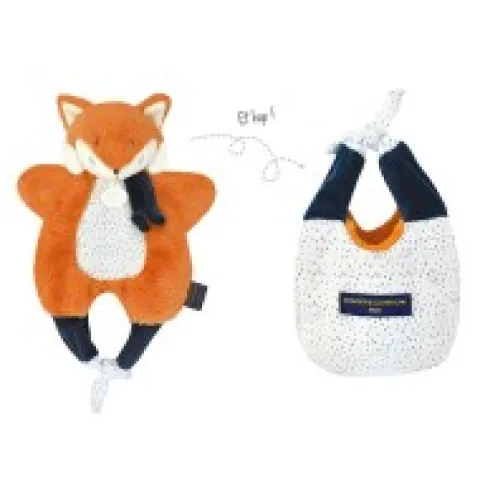 Clearance Doudou Renard marionnette - Petit sac - Amusette 3 EN 1 Les Petits Futés|Les Marionnettes
