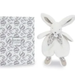 Fashion Lapin DOUDOU® - Doudou lapin Blanc - 29 cm Lapin Doudou|Lapin