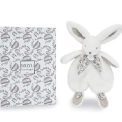 Fashion Lapin DOUDOU® - Doudou lapin Blanc - 29 cm Lapin Doudou|Lapin