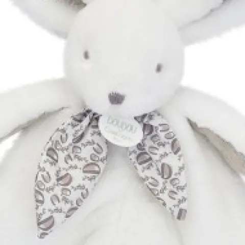 Fashion Lapin DOUDOU® - Doudou lapin Blanc - 29 cm Lapin Doudou|Lapin