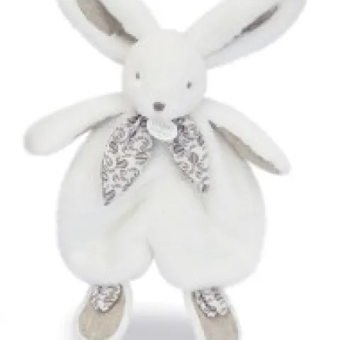 Fashion Lapin DOUDOU® - Doudou lapin Blanc - 29 cm Lapin Doudou|Lapin