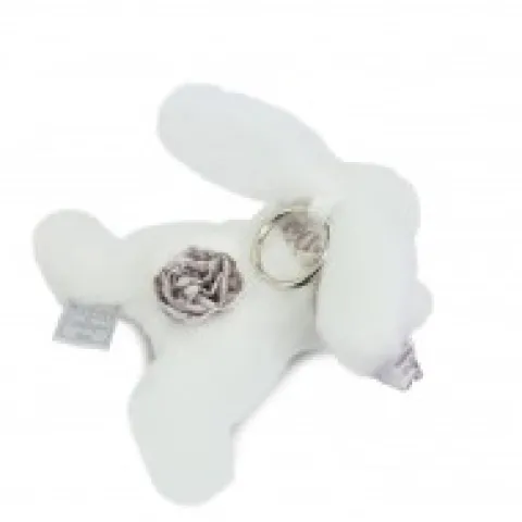 Fashion Lapin DOUDOU® - Porte-clés - Blanc Lapin Doudou|Lapin