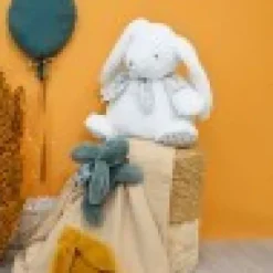 Clearance Lapin geant - LAPIN DOUDOU 42 cm - Blanc Lapin Doudou|Lapin