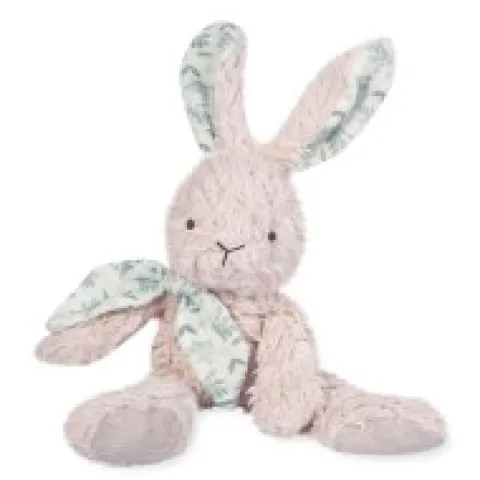 Outlet Lapin peluche gris en coton Bio 25 cm Doudous Coton Bio|Lapin