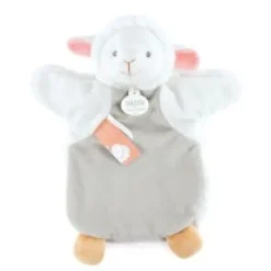 Fashion Marionnette à Main Agneau - 25 cm Les Prix Doux|Les Marionnettes