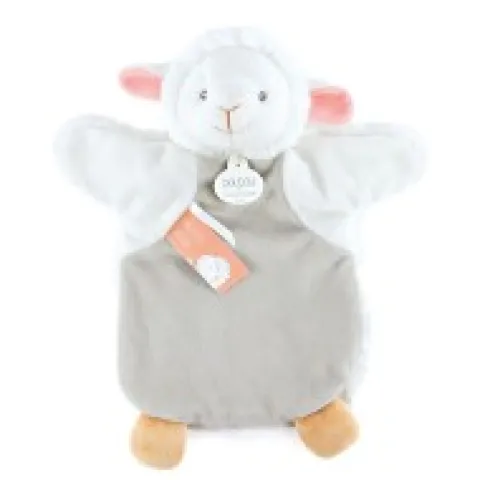 Fashion Marionnette à Main Agneau - 25 cm Les Prix Doux|Les Marionnettes