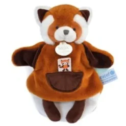 Online Marionnette à main Panda roux - 25 cm - Unicef Les Marionnettes|Collection Unicef