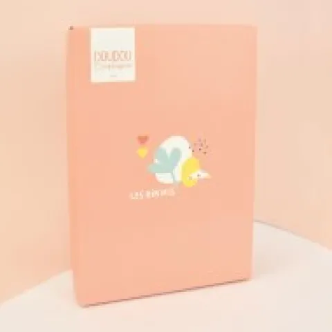 New Mini Doudou mouton plat orange - 19 cm Les Prix Doux|Rikikis & Méli Mélo