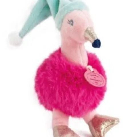 Clearance Mini peluche boule Flamant Rose - Minizoo - 15 cm Les Prix Doux