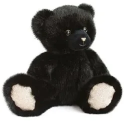 Fashion Ours en peluche noir smocky - Collection - 37 cm Ours Collection|Ours