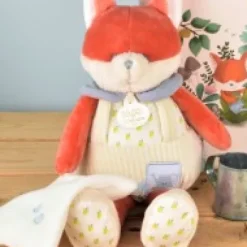 Fashion Pantin doudou® Renard - Romarin - 28 cm Dans Mon Jardin|Hochets Et Pantins D'activités