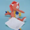 Online Peluche de dinosaure orange avec doudou -  Lou - 25 cm Les Prix Doux|Calinosaure