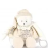 Outlet Peluche eveil Bébé Ours Blanc - 30 cm - Collection Anniversaire Doudou® Anniversaire|Hochets Et Pantins D'activités