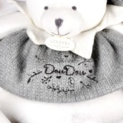 Clearance Peluche eveil Bébé Ours Gris - 30 cm - Collection Anniversaire Doudou® Anniversaire|Ours