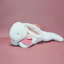 Best Peluche géante XXL Lapin beige - Happy Boho - 80 cm Happy Doudou|Lapin