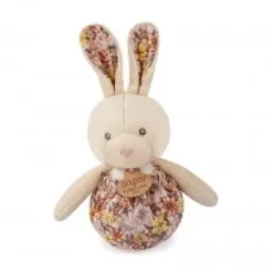 Hot Peluche lapin pop-up - Vert amande et corail Cadeau À Moins De 20€|Les Petits Futés