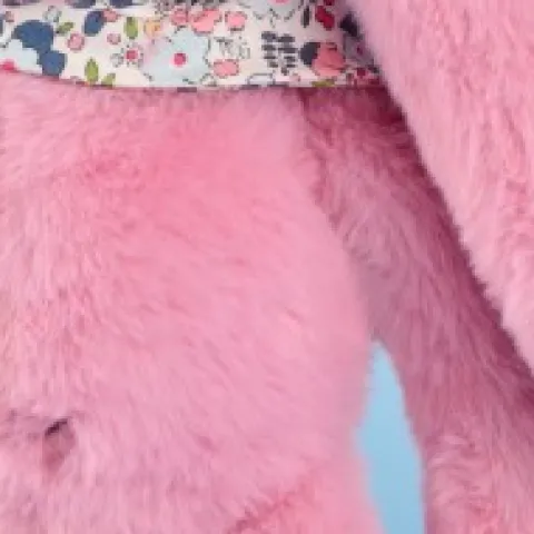 Hot Peluche lapin Rose 35 cm - Lapin Fleurette Lapin Fleurette|Lapin
