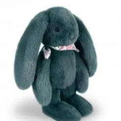 Hot Peluche lapin Vert 35 cm - Lapin Fleurette Lapin Fleurette|Lapin